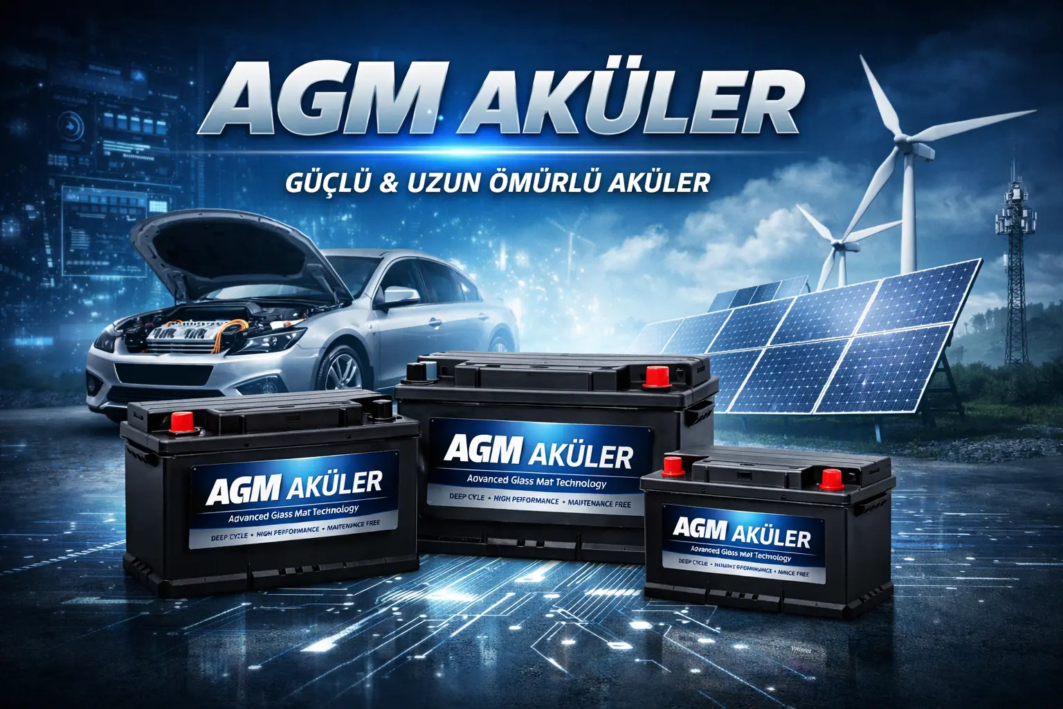 AGM Aküler