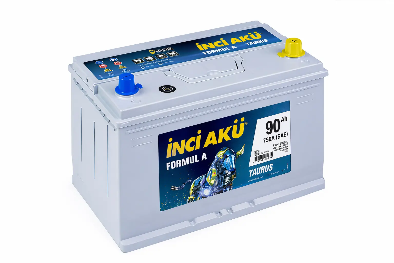 İnci 55 Ah Otomobil Aküsü